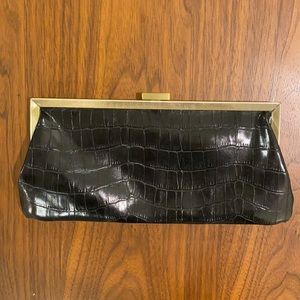 Bandolino Black Clutch